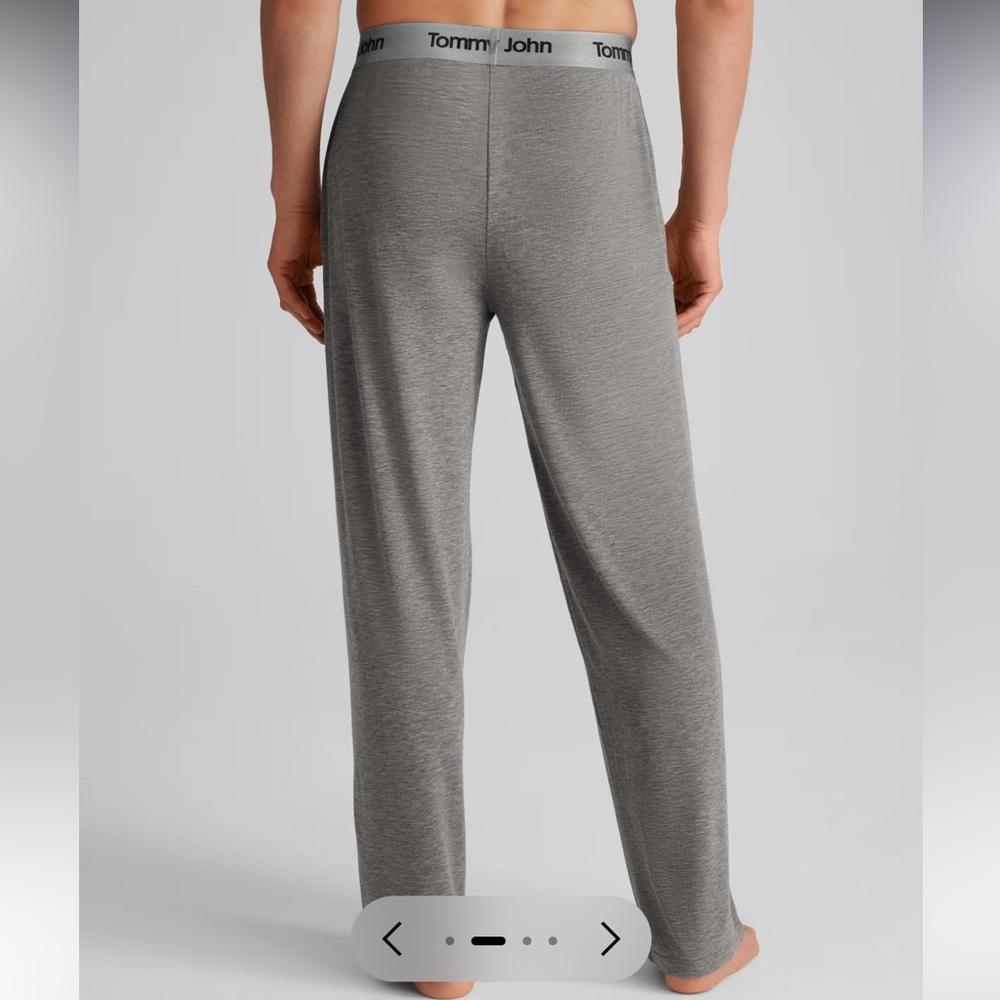 NEW NWT Tommy John Second Skin Sleep Pant Medium Heather Grey Pajamas XXL - Picture 2 of 12